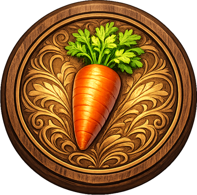 Carrot Medallion