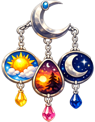 Tripartite Lunar Charm